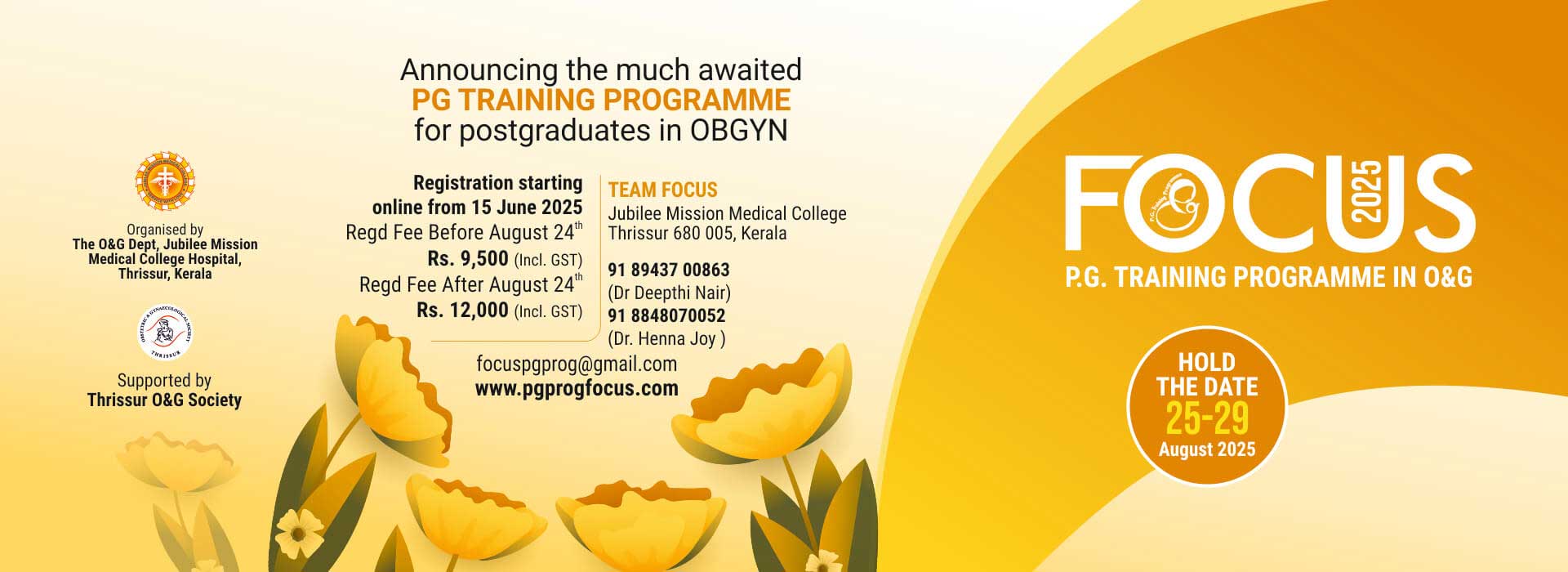 Focus PG Training Programme